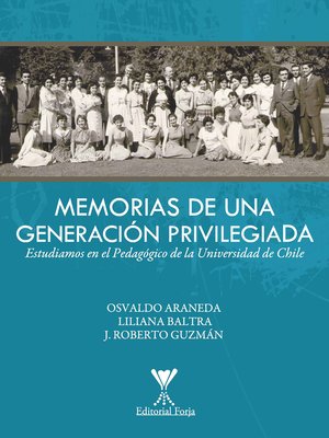 cover image of Memorias de una generación privilegiada